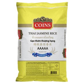Thai Jasmine Rice Milagrosa (5-Coins) - 18kg.