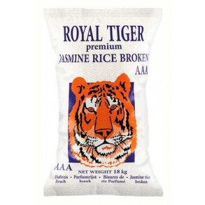 Jasmin Rice Broken (Royal Tiger) - 18kg.