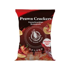 Prawn Crackers X-hot (Flying Goose) - 80gr.