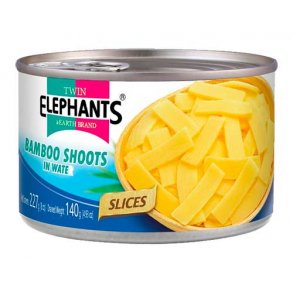 Bamboo Shoots, slices (Twin Elephants) - 227gr.