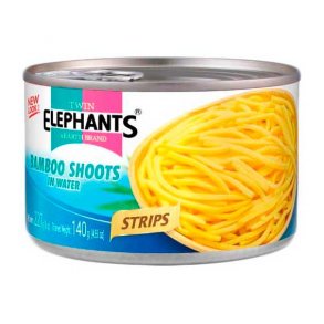 Bamboo Shoots, strips (Twin Elephant) - 227gr.
