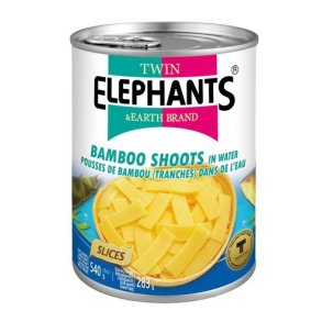 Bamboo Shoots, slices - 540gr. (Twin Elephants)