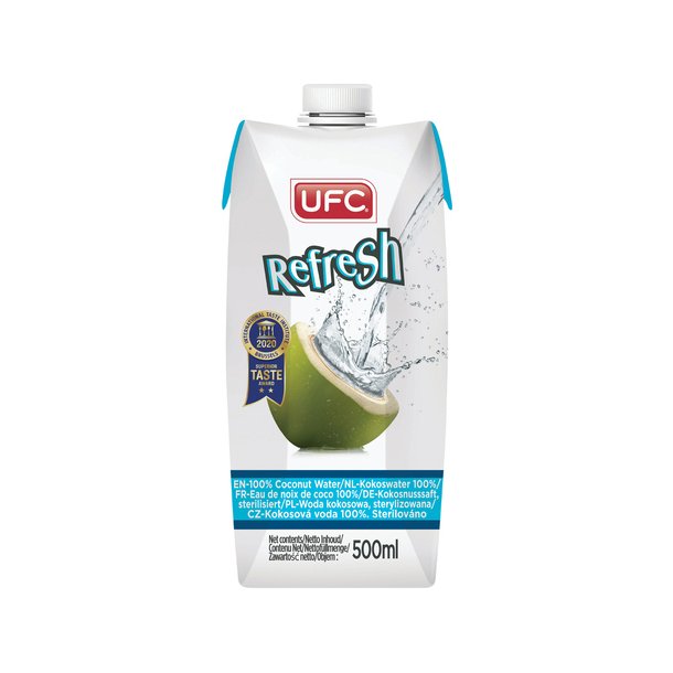 Kokos vand (UFC) - 500ml.