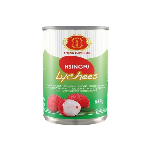 Lychees in light sirup - 567gr. (Hsingfu)