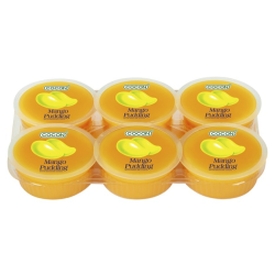 Mango Pudding w/Nata de Coco (Cocon) - 6 x 80gr.