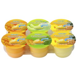Ass. Pudding w/Nata de Coco (Cocon) - 6 x 118gr.