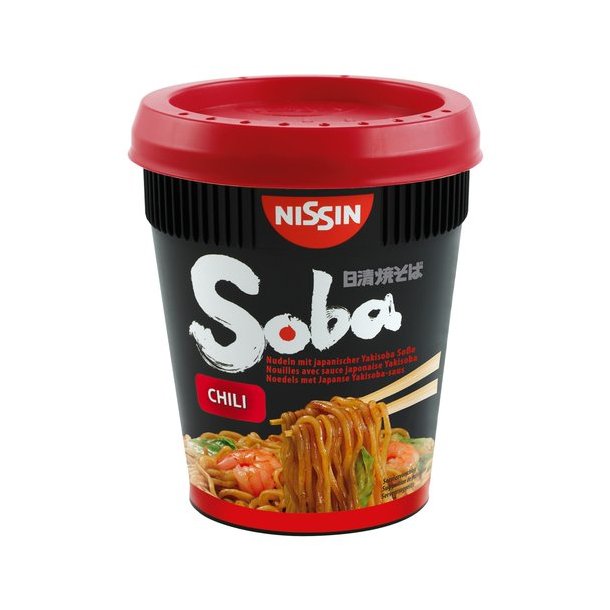 Soba Cup Noodles, Chili (Nissin) 92gr.