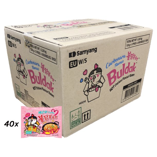 Hot Chicken Carbo (SamYang) - 40x130gr.