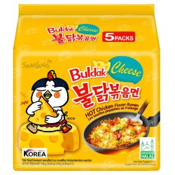 Hot Chicken Cheese (SamYang) -  5 x 140gr.