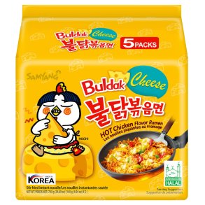 Hot Chicken Cheese (SamYang) -  5 x 140gr.