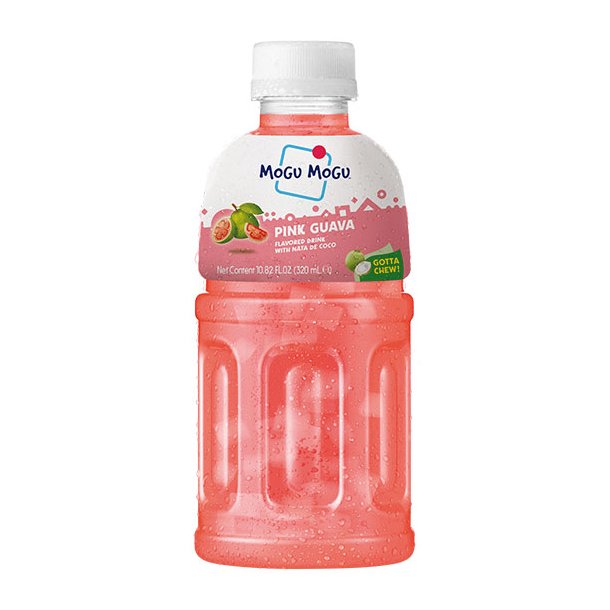 Mogo Mogu Pink Guava w/Nata de Coco - (Sapp�) - 320ml.