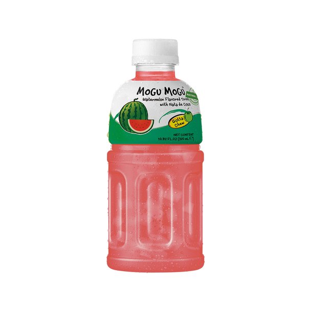 Mogo Mogu Watermelon w/Nata de Coco - (Sapp�) - 320ml.