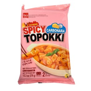 Extreme Spicy Topokki Carbonara (Wang) - 2 x 188gr.