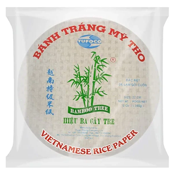 Rice Paper (Fresh) 22cm (Bamboo Tree) - 400gr.