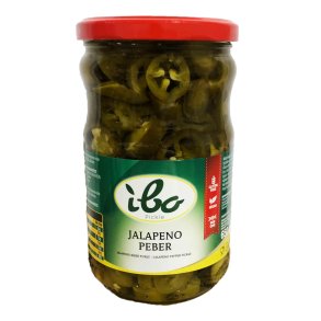 Jalapens sliced (Ibo) - 650gr. 