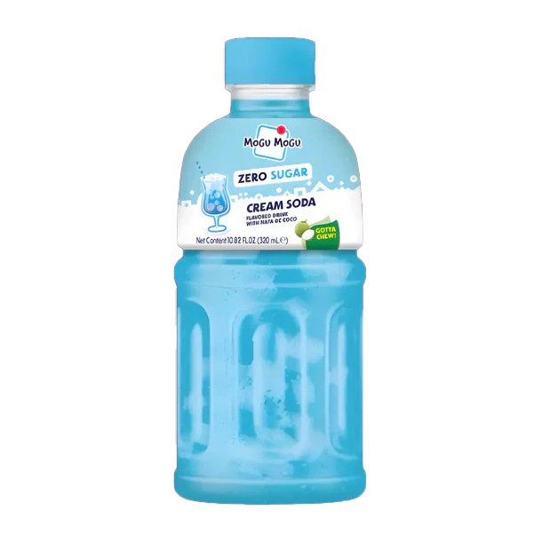 Mogo Mogu Cream Soda w/Nata de Coco - (Sapp�) - 320ml.