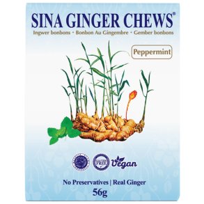 Ginger Candy - Peppermint (Sina) - 56gr.