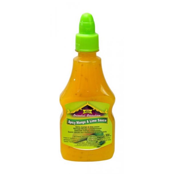 Spicy Mango &amp; Lime Sauce - (Lobo) - 300ml.