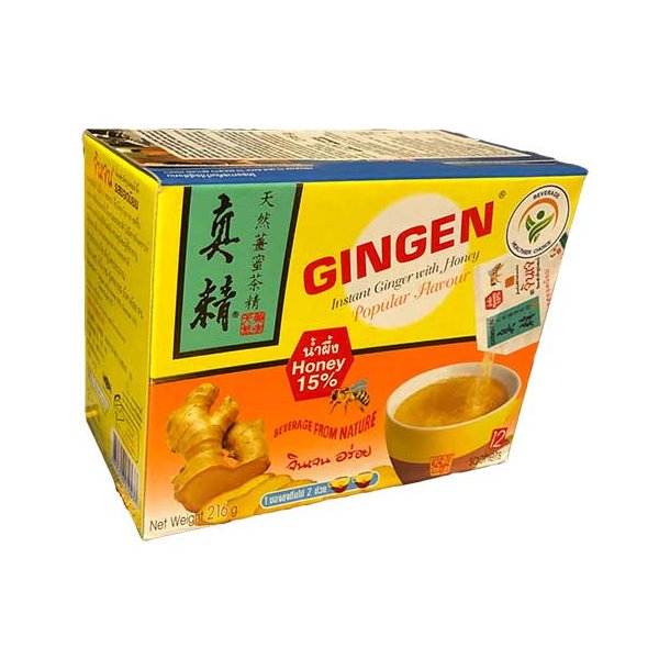 Ginger Tea with Honey - 12 x 18gr. breve