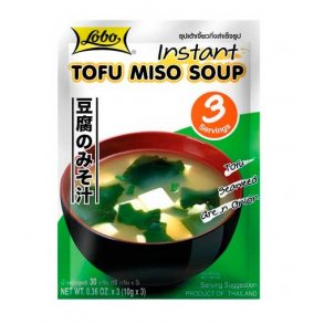 Tofu Miso Soup (Lobo) - 3x10gr.