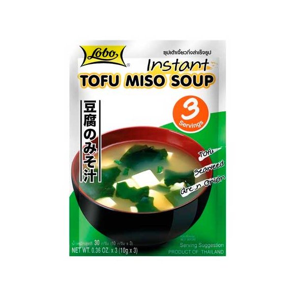 Tofu Miso Soup (Lobo) - 3x10gr.