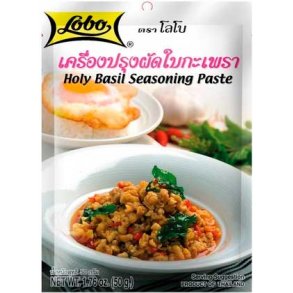 Thai Basil Seasoning Paste (Lobo) - 50gr.