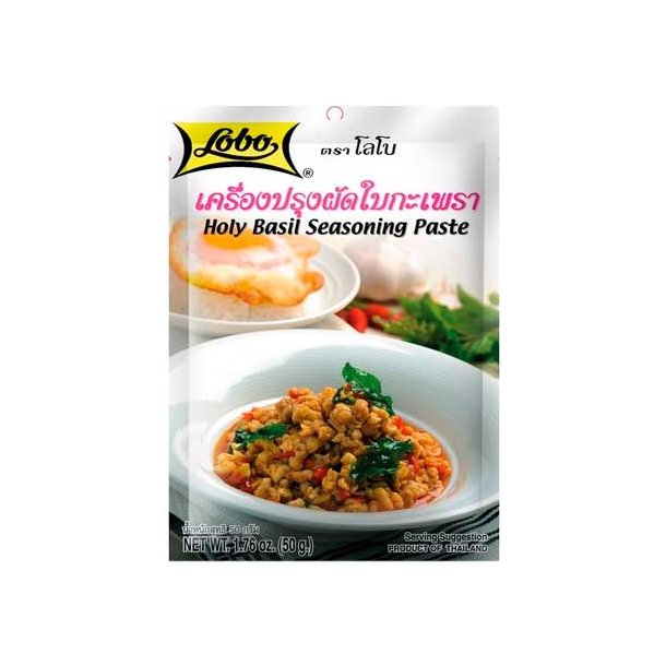 Holy Basil Seasoning Paste (Lobo) - 50gr.