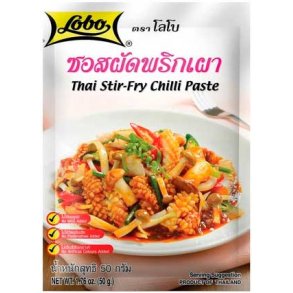 Thai Stir Fry Chili Paste (Lobo) - 50gr.