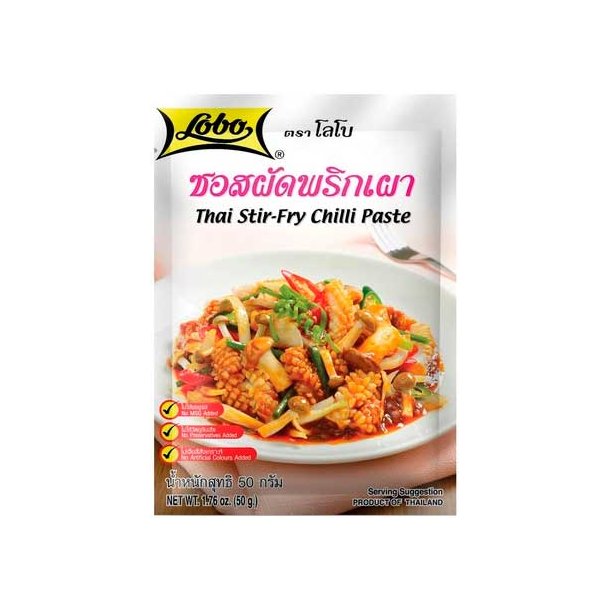 Thai Stir Fry Chili Paste (Lobo) - 50gr.