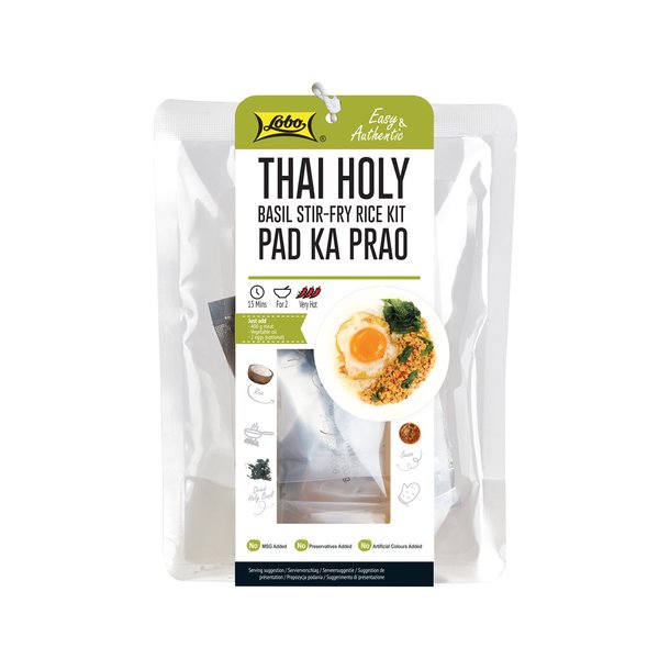 Cooking Kit for Pad Ka Prao (Lobo) - 322gr.