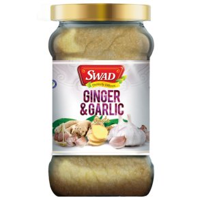 Minced Ginger & Garlic Paste (Swad) - 300gr.