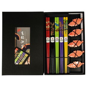 Leaves Chopstick Set (5 pers.)
