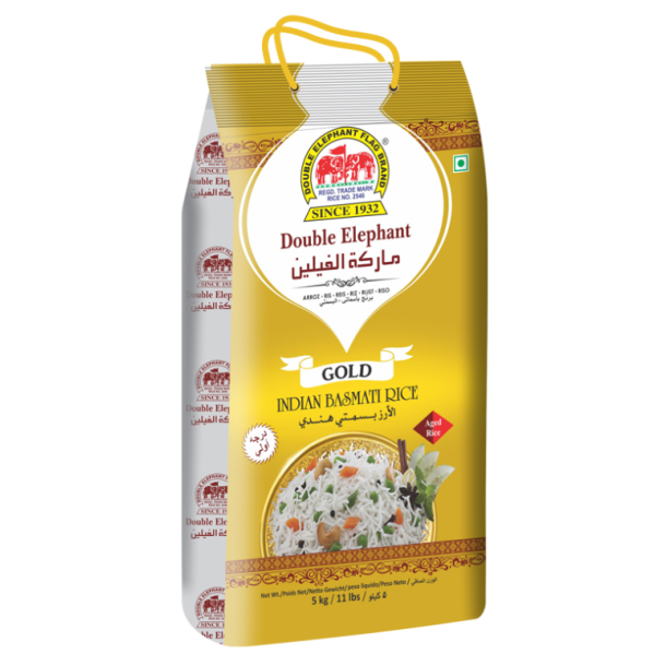 Basmati Rice (Double Elephant) - 5kg.