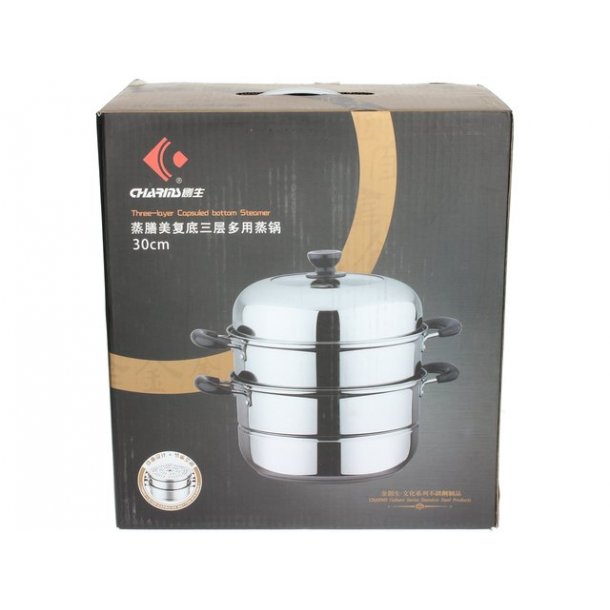 Stainless Steamer 30cm (Charms)