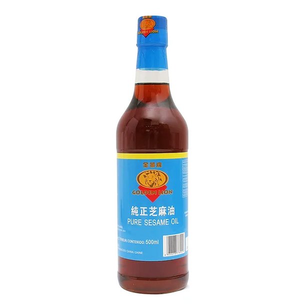 Sesame Oil 100% pure (Golden Lion) 500ml.