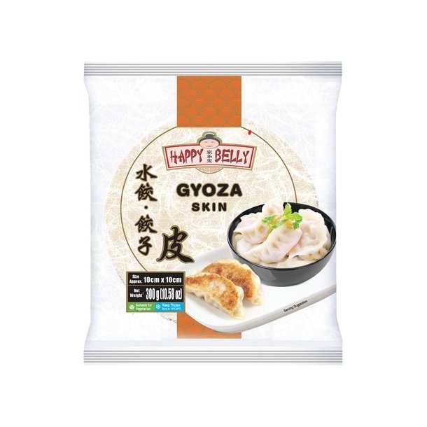 Dough Gyoza Skin (Happy Belly) - 300gr.