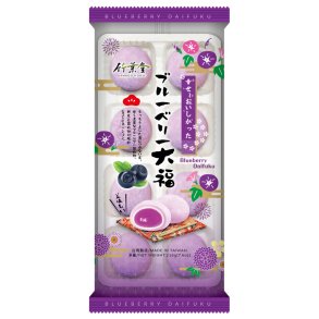 Marshmallow Blueberry Mochi (Bamboo House) - 216gr.