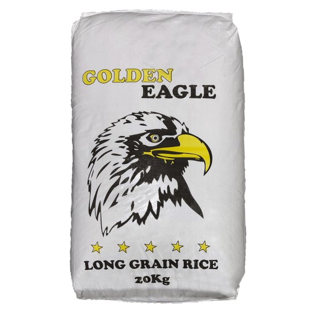 Golden Eagle Long Grain Rice - 20kg.