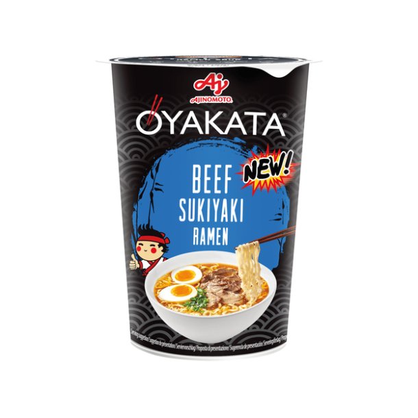 Oyakata Sukiyaki Beef Cup (Ajinomoto) - 63,5gr.