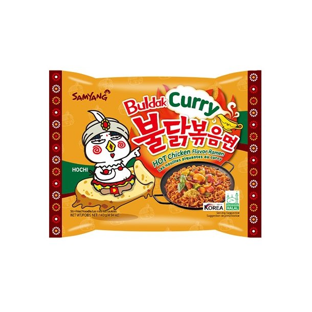 Hot Chicken Curry (SamYang) - 140gr.