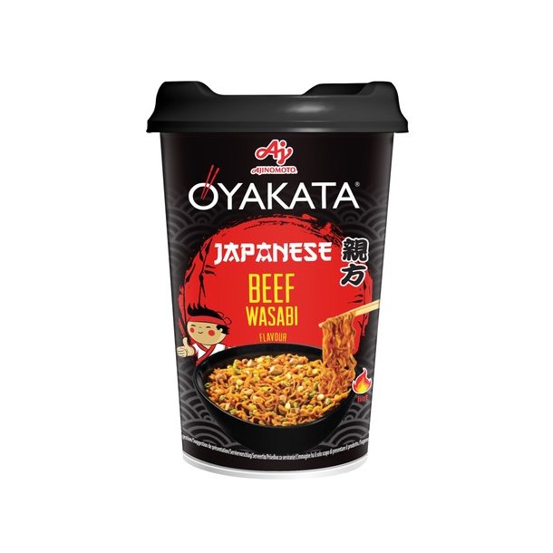Oyakata Beef Wasabi Cup (Ajinomoto) - 93gr.