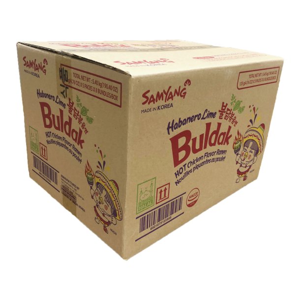 Habanero Lime Spicy Chicken (SamYang) - 40 x 135gr.