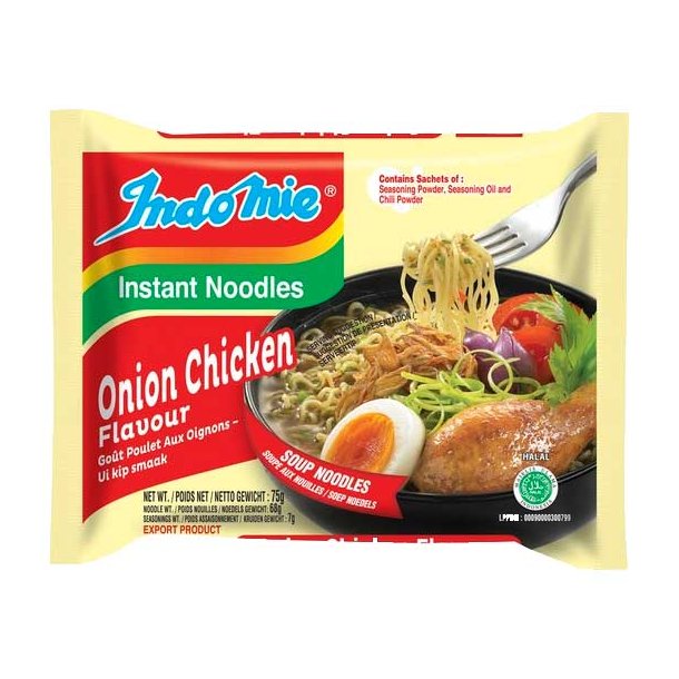 Indomie - Chicken &amp; Onion 1 ks. 40x75gr.