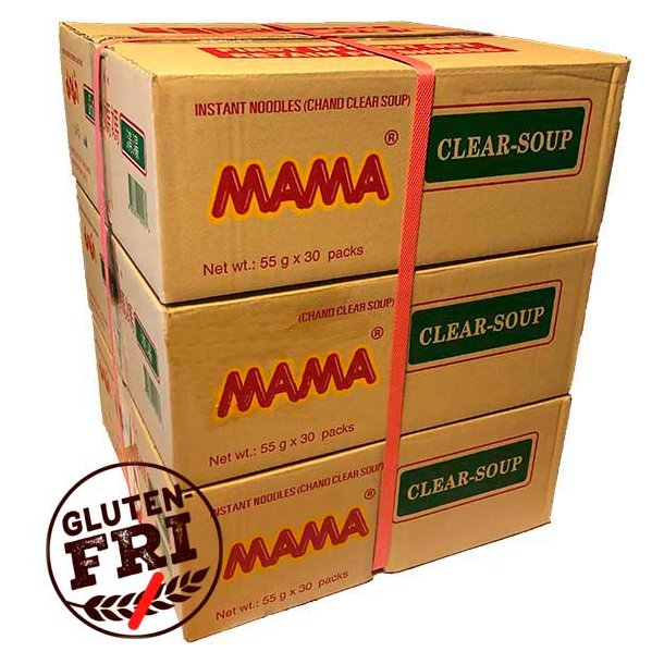 3 ks. Rice Noodles Chand Clear Soup (MAMA) - 90 x 55gr.
