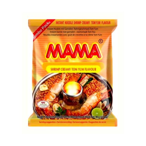 Tom Yum Shrimp Creamy Jumbo (MAMA) - 90gr.
