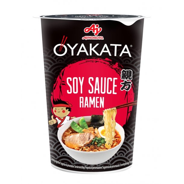 Oyakata Soya Sauce Ramen Cup (Ajinomoto) - 63gr.