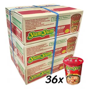 Yum Yum - Shrimp Cup 3-Box - 36 x 70gr.