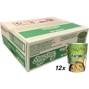 Yum Yum - Vegetable CupBox - 12 x 70gr.