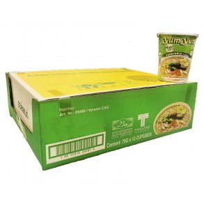 Yum Yum - Vegetable CupBox - 12 x 70gr.