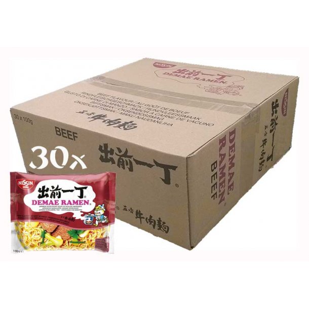 Ramen Beef (Nissin) 30 x 100gr.